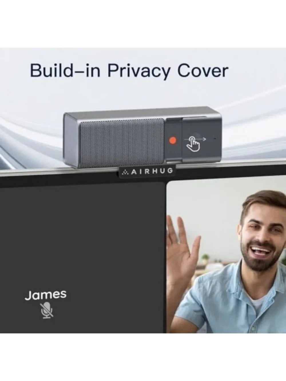 3 in 1 1080P Webcam with Built-in Microphone & Speaker for Streaming & Video